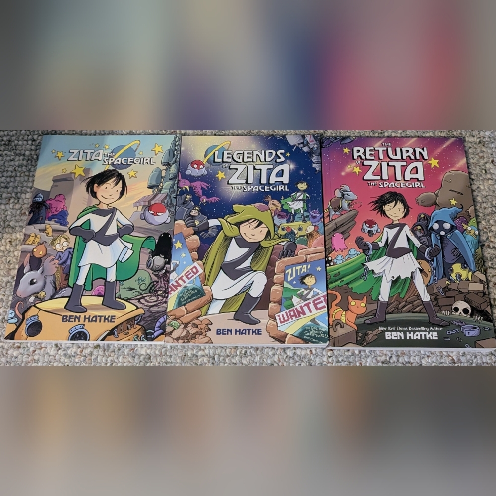 Zita the Spacegirl Book Set